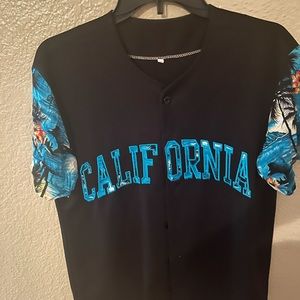 Black/blue California jersey